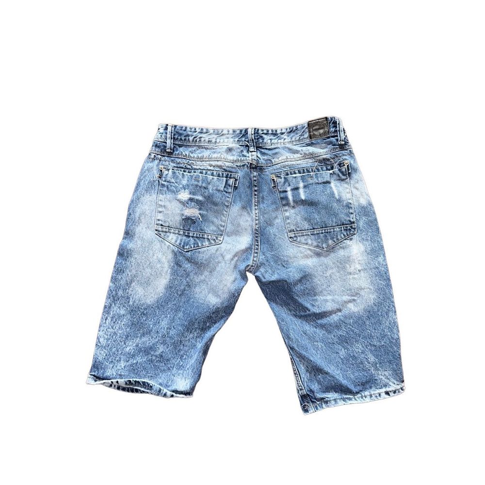 Trillnation Distressed Jean Shorts - Picture 2 of 3